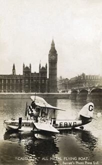 Airway Gallery: Imperial Airway Flying Boat - Calcutta - Westminster
