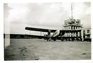 Wide Prints: Imperial Airways City of Manchester aircraft, Croydon