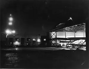 The Imperial Airways hangar at Croydon Airport