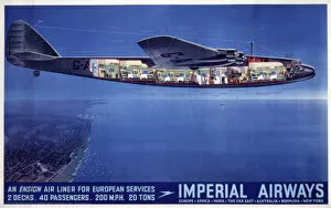 Posters of Aviation Collection: Imperial Airways poster