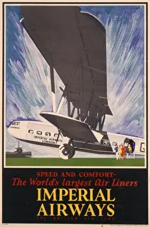 Runway Prints: Imperial Airways poster
