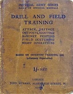 Images Dated 28th January 2013: Imperial Army Series Drill and Field Training. - WWI