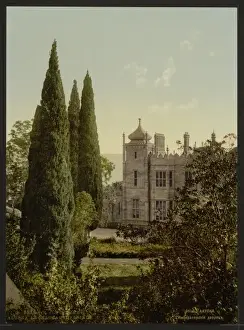 Alupka Prints: The Imperial Castle, Alupku, (i. e. Alupka) the Crimea, Russ