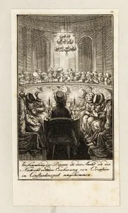 Divan Prints: The Imperial Divan hears news of the capture of Ochakiv, 1788