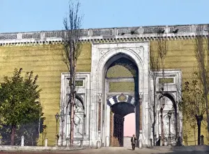 Imperial gate, Topkapi Palace, Constantinople, Turkey