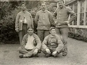 Blues Prints: Five Imperial patients, Winter Garden, Quex Park