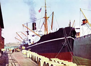 Virginia Collection: Imperial Tobacco's Docks at Norfolk, Virginia, USA