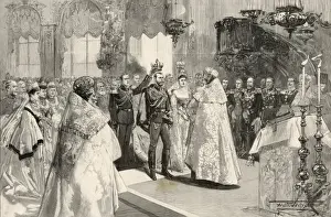 The Imperial wedding at St. Petersburg