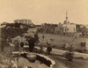 Sarayi Prints: Imperial Yildiz Sarayi (palace) and grounds, and the Hamidiy