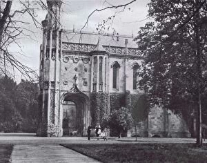Images Dated 28th February 2012: The imposing entrance to Highcliffe Castle, Gordon Selfridge