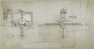 Improved fly-planing machine