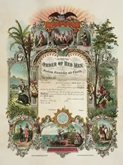 Improved order of red men in freedom, friendship and charity