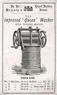 The Improved Queen Washer with turning motion