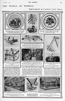 Images Dated 21st June 2018: Improvements at Londons cycle shows, 1900