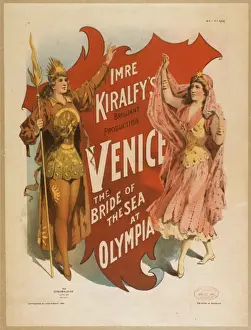 Imre Kiralfys brilliant production, Venice, the bride of th