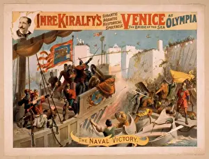Gigantic Prints: Imre Kiralfys gigantic aquatic historical spectacle, Venice