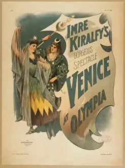 Gorgeous Prints: Imre Kiralfys gorgeous spectacle, Venice at Olympia