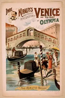 Imre Prints: Imre Kiralfys great realistic representation of Venice of t