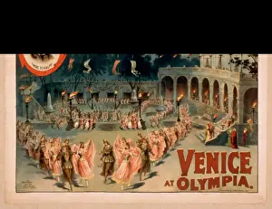 Superb Prints: Imre Kiralfys superb spectacle, Venice at Olympia