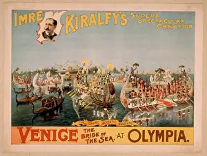 Superb Prints: Imre Kiralfys superb spectacular creation, Venice, the brid