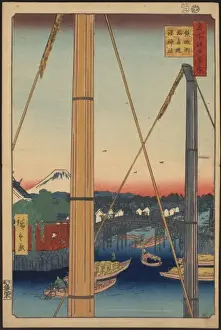 Inari bridge and Minato shrine, Teppozu Inari bridge and Min