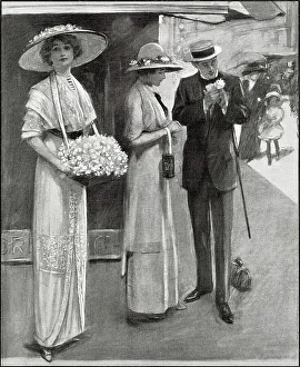 Artificial Prints: Inaugurating Alexandra Rose Day, 1912