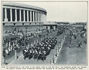 Viceroy Prints: Inauguration of New Delhi