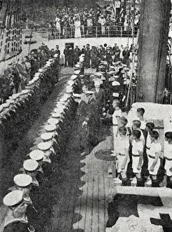 Previous Prints: Inauguration of New Training Ship Arethusa