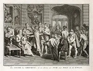 Inca Prints: Inca Baptism Ceremony