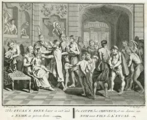 Inca Prints: Inca Baptism, Peru