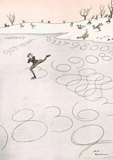 Accountant Collection: The Income Official Cuts A Few Figures On The Ice, by H. M