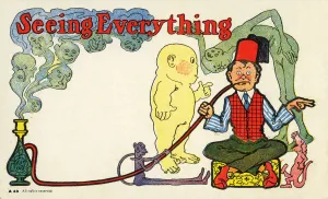 Images Dated 9th April 2019: Incredible hallucinations brought on by smoking Opium