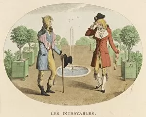 Equivalent Gallery: Two Incroyables, 1795