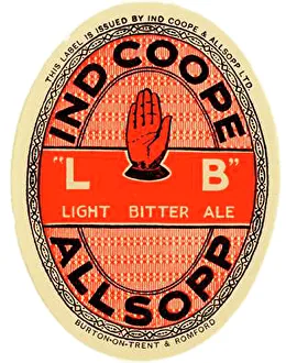 Bitter Prints: Ind Coope Allsopp Light Bitter Ale (LB)