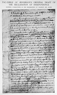 1776 Prints: Independence Draft