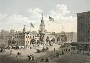 Independence Hall. Philadelphia 1876
