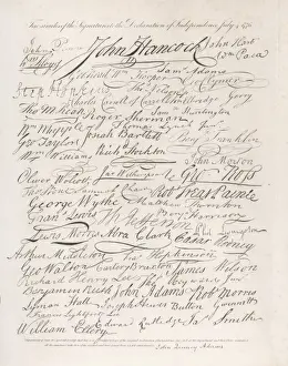 Independence Signatories