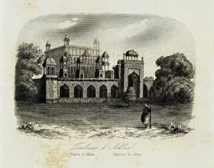 Akbar Gallery: India (1863). Akbar`s Tomb. Picture of the Historia