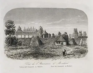 India (1863). Madurai. Picture of the Historia