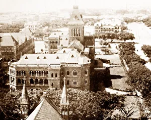 India - Bombay from Rajabai Tower early 1900s