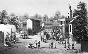 Images Dated 22nd March 2011: India / Bombay Street 1840