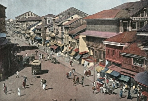 Images Dated 22nd March 2011: India / Bombay Street 1890