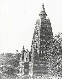 India - The Buddhist Temple and Gardens, Gaya