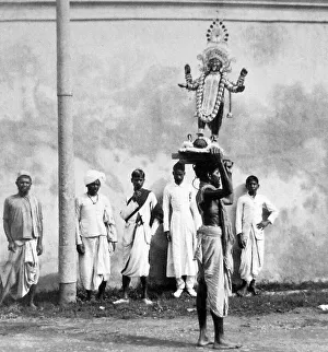 India - Calcutta - Hindu Goddess Kali early 1900s