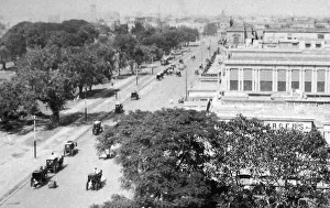 India - Chowringhee Road Calcutta early 1900s