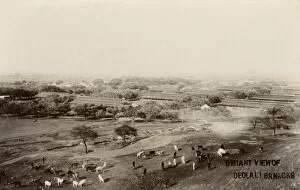 Images Dated 7th March 2011: India - Deolali - British Garrison (distant view)