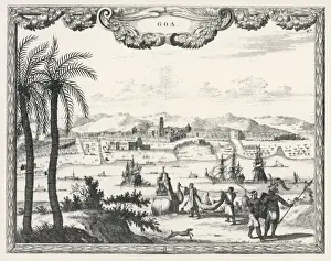 Anchored Prints: INDIA / GOA (1700)