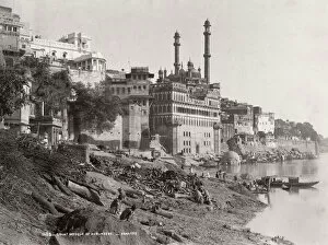 India - Great Mosque of Aurangzeb Benares Varanasi