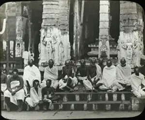 Brahmins Prints: India - Group of Brahmins