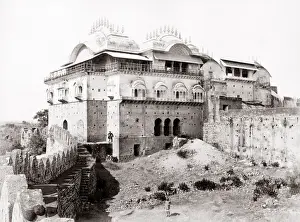 India - imposing building north India - Deen Dayal studio